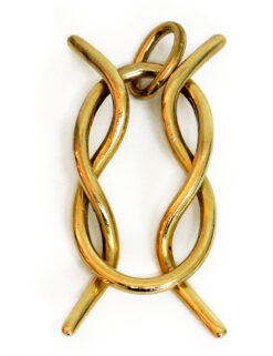 Hercules Knot Pendant, Gold