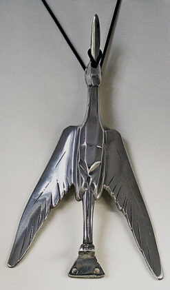 ART DECO Bird Pendant