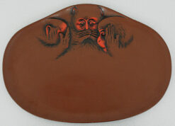 3 Monkeys Lacquer Tray