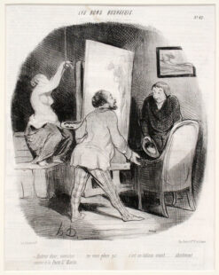 Entrez donc, monsieur..., Le Charivari, 05.01.1847