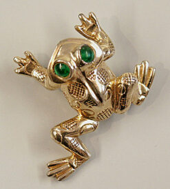 Frog Brooch