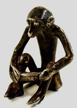 af16 Gold Weight, Monkey with Banana