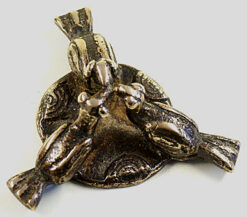 Baoule Gold Weight, Three Birds