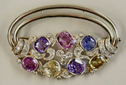 Saphire Brooch...