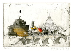Rome, Ponte St. Angelo, 2003