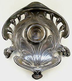 Butterfly Inkwell, WMF, Art Nouveau