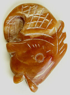 as18 Jade Fish Pendant