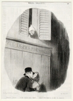 Bonsoir chérie..., Le Charivari, 15.03.1842