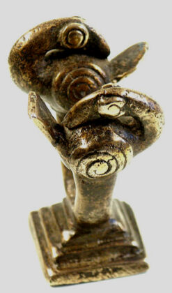 Baoule Goldweight, Two Birds