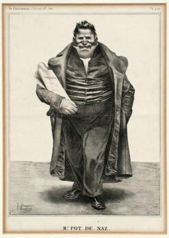 Mr. Pot de Naz, La Caricat, 1904