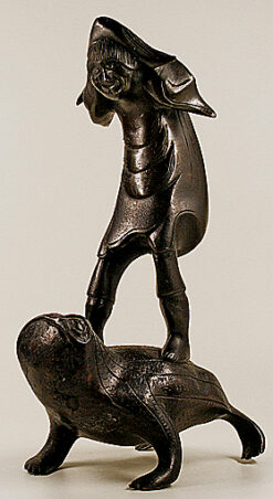 Smiling Man on Frog, Liu Hai?