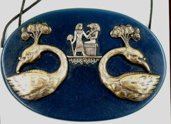 Peacock Buckle, Art Nouveau