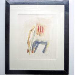 Mein erster Schultag bei Gottfried Salzmann, in der Galerie Vita 7.IV.90