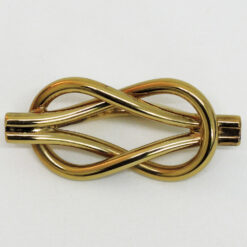 es2_14 Herakles Knot Scarf Brooch, Christofle Paris