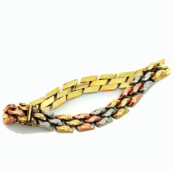 es5_14 Tricolor Gold Bracelet