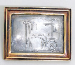 Dimitrios Stavrakakis, Artist Brooch, Chariot, new